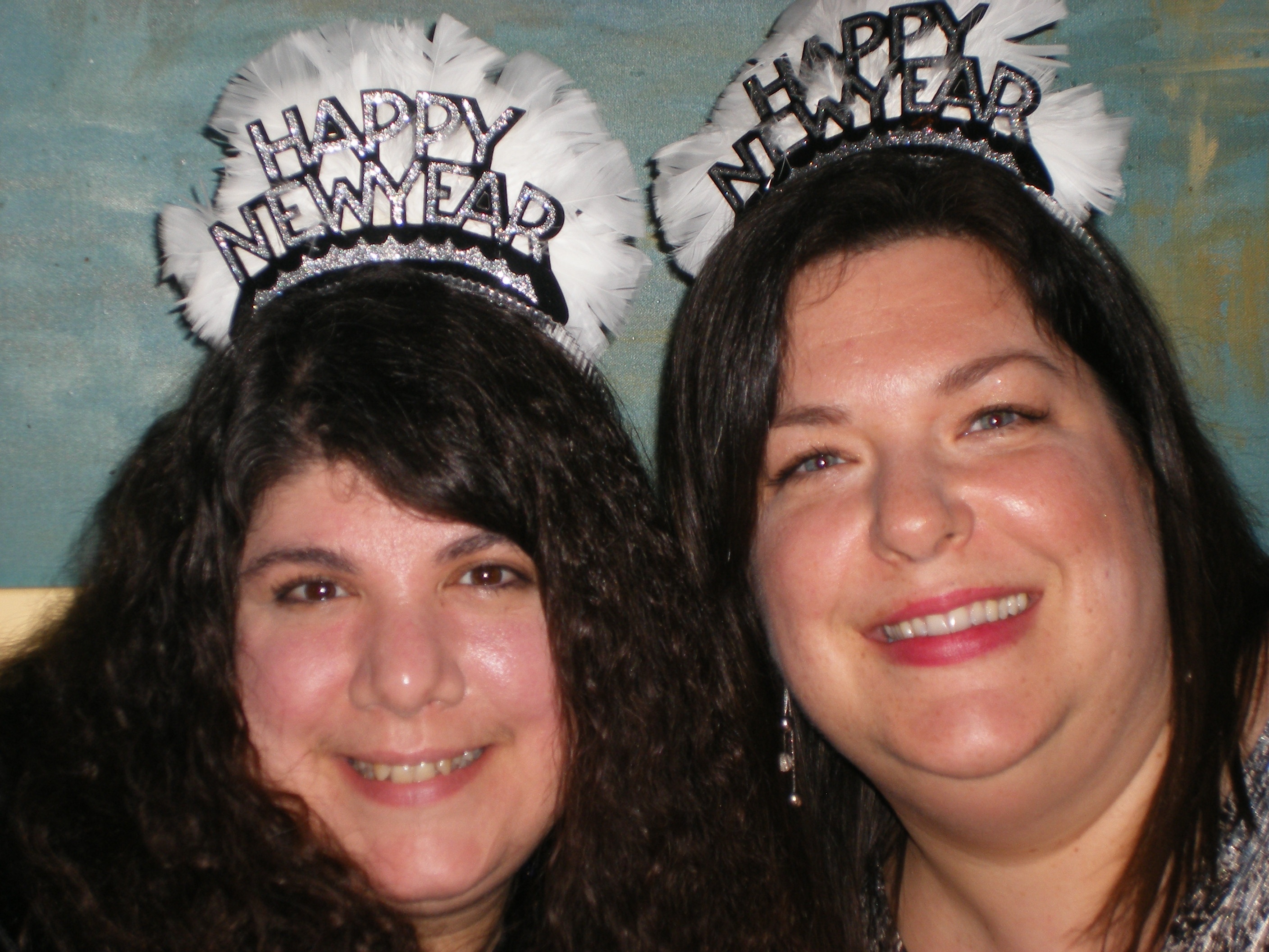 New Year's Eve Roberta and Katherine